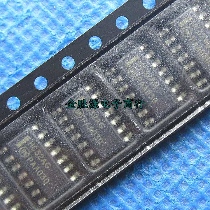贴片逻辑芯片IC HC32AG 74HC32 MC74HC32ADR2G SOP-14 原装10只