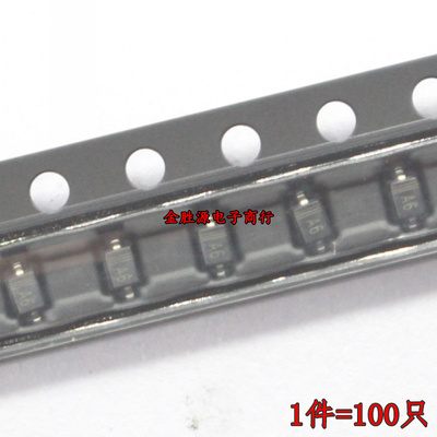 贴片开关二极管 A6 BAS316 BAS16 BAS16H 1N4148WS SOD323 100只