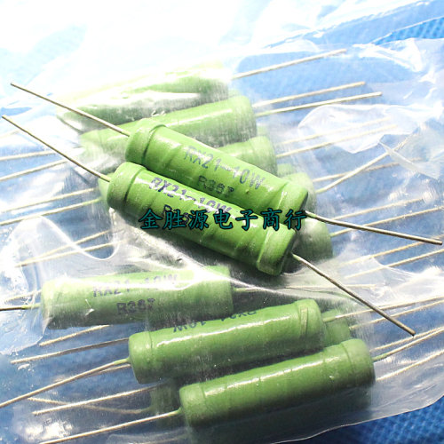 10W线绕电阻 RX21-10W R36J 0.36欧 0.36R 大功率电阻 5%原装20只