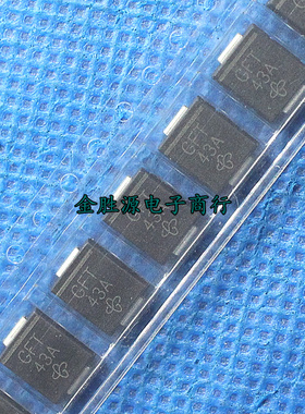 贴片TVS管 SMCJ43A 丝印:GFTP SMC(C型) 单向瞬变抑制二极管 原装