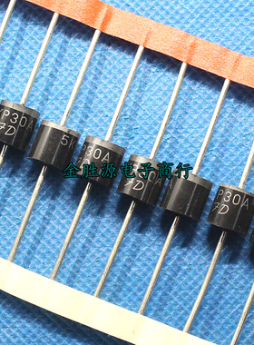原装 TVS二极管 5KP30A P600 R-6 5000W 单向瞬变瞬态抑制二极管