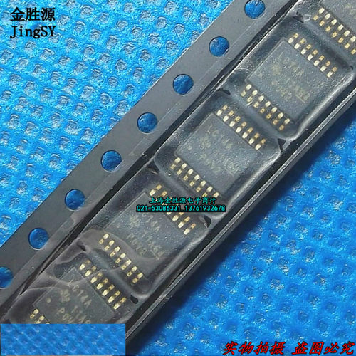 贴片逻辑芯片IC SN74LVC14APWR LC14A TSSOP14施密特触发器(10只)