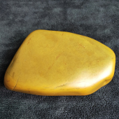 天然原石黄蜡石乌龟晒台爬宠小青发色晒背石鹅卵石扁平石龟缸造景