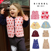 儿童宝宝复古刺绣马甲背心上衣连衣裙 edelbo 75折 25春夏Sissel