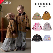 9折 edelbo儿童宝宝复古手工刺绣外套上衣夹克裙子 26春夏Sissel