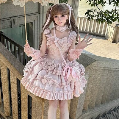 现货洛丽塔裙子lolita巴巴露亚jsk礼服连衣裙优雅Lolitacos公主