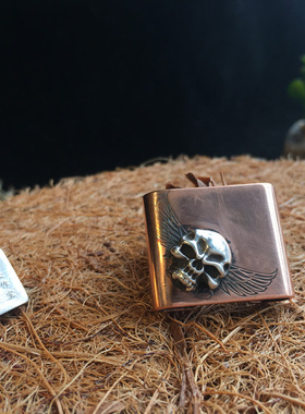 山鹿 羽翼半脸獠牙表扣 带扣 钢火风格steelflame个性EDC