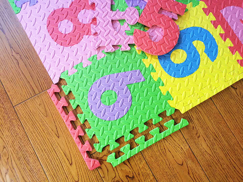 数字字母泡拼接沫地垫儿童益智拼图地毯环保爬行垫加厚海绵地板垫