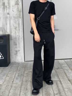 Addressunknown廓形微喇卫裤弯刀