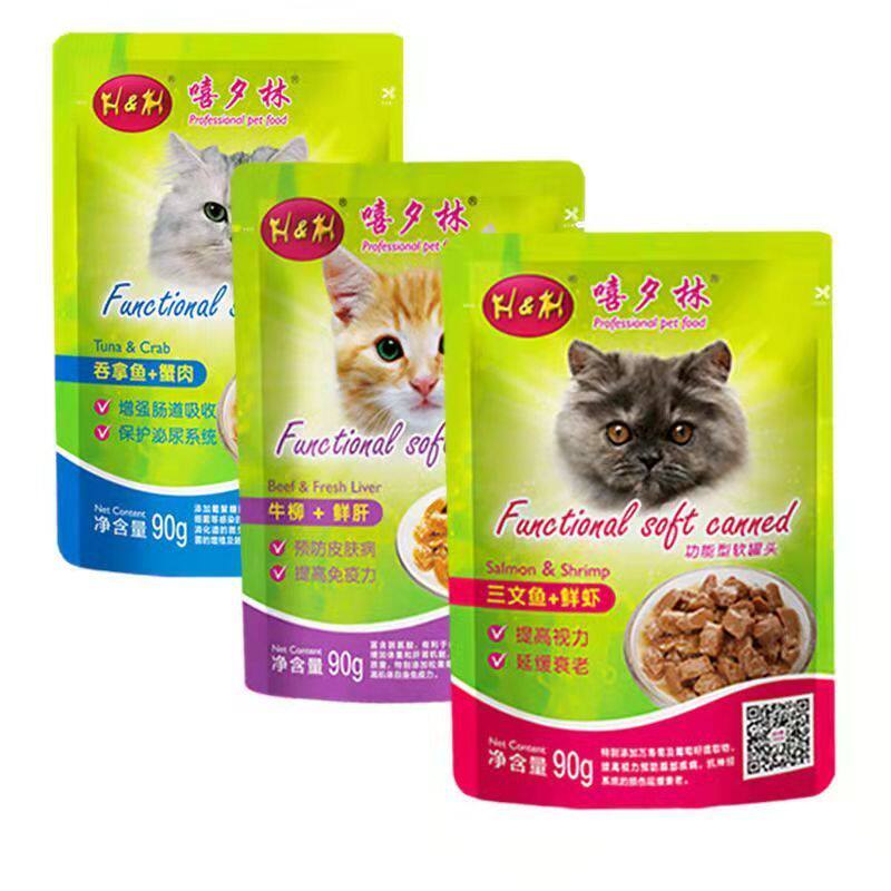 湿粮妙鲜封包猫咪零食主食猫粮