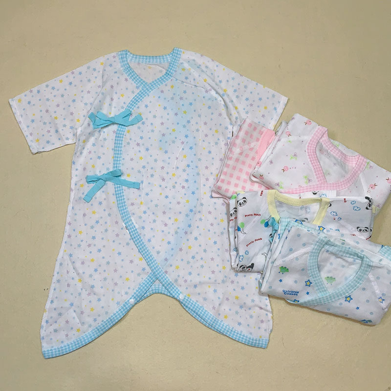 日式新生儿蝴蝶衣婴儿连体哈衣爬连身衣/爬服/哈衣