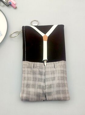鸡你太美笔袋ikun大容量帆布恶搞怪爱坤坤蔡徐坤初中男女孩文具盒