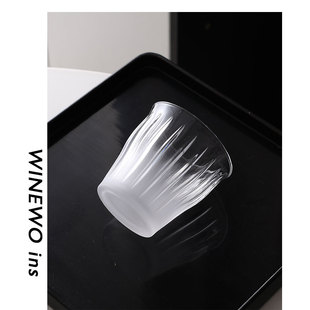 Winewo专业玻璃器 木村美式脏咖啡杯Dirty杯子日式脏脏杯设计师杯