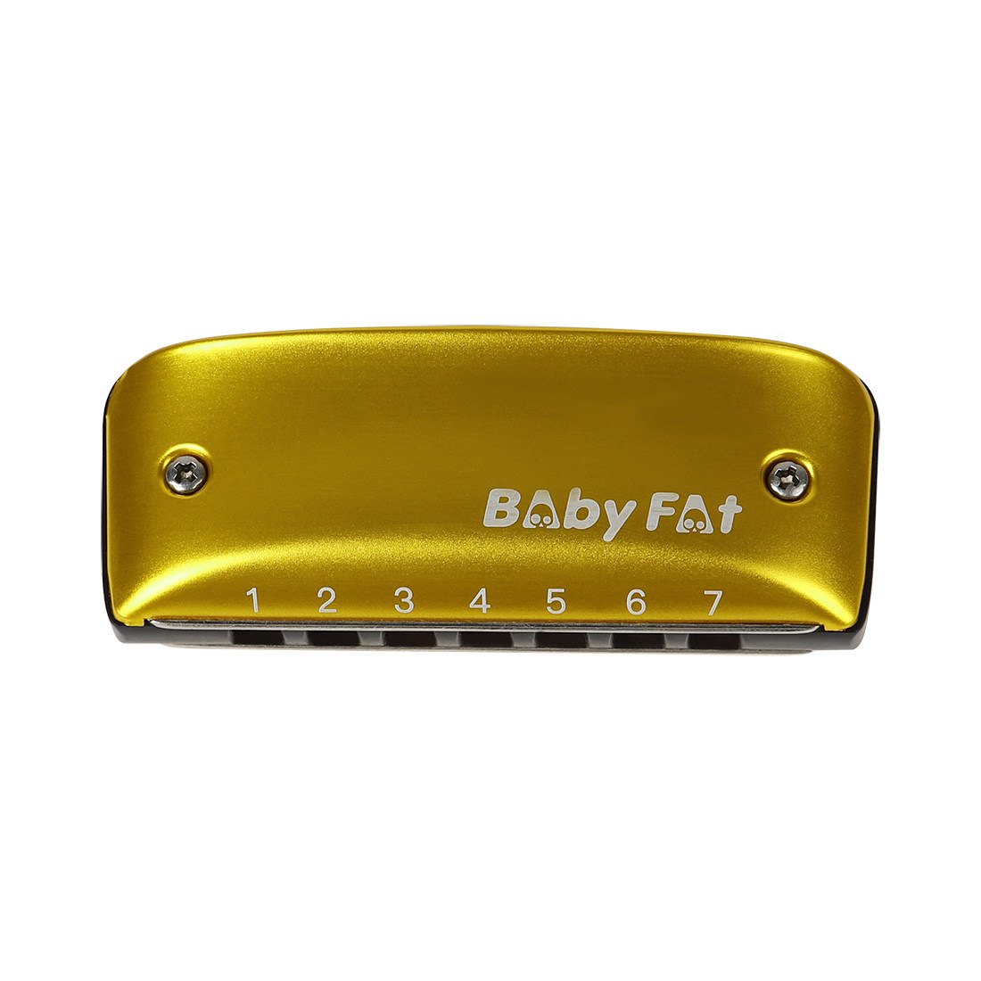 Baby Fat 7孔布鲁斯口琴两个八度的音符流行民谣蓝调摇滚温柔可爱