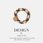 加粗基础混色发圈气质时尚 百搭耐用发绳女新款 高弹力发饰橡皮筋