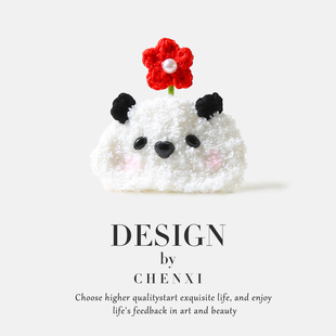 卡通可爱小黄鸭发夹手工钩织儿童侧边刘海边夹少女心可爱动物头饰