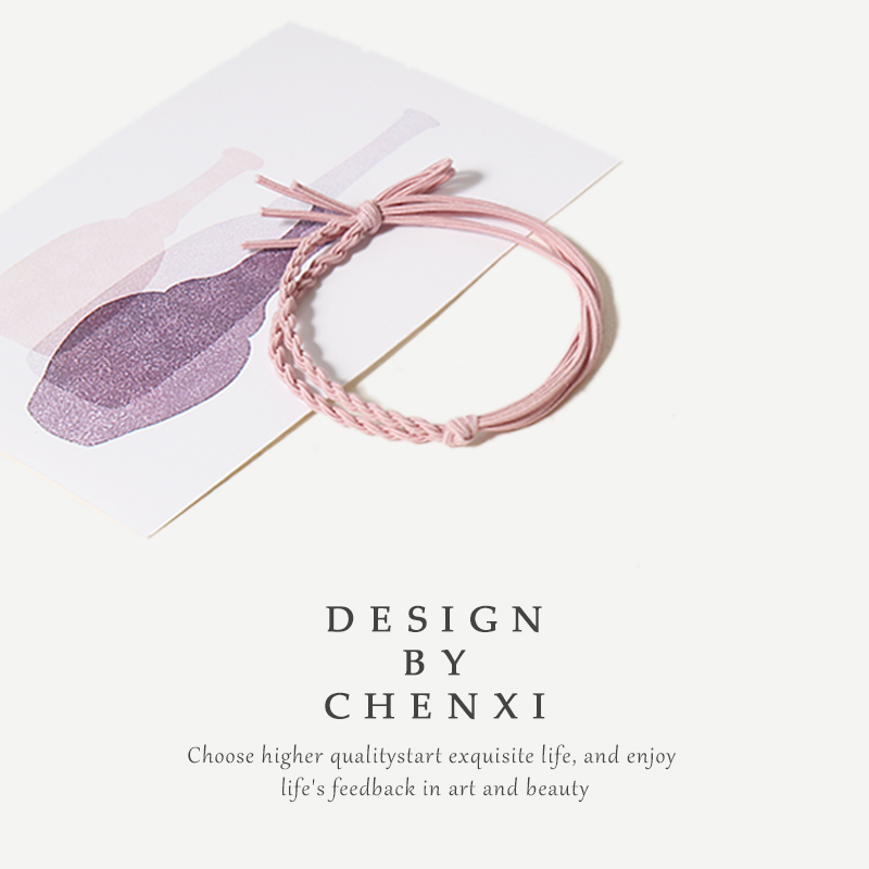 发圈日韩小清新高弹力手链两用