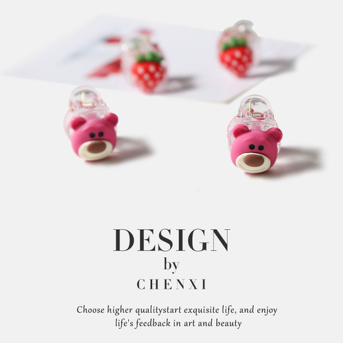 可爱小号抓夹草莓熊夹子学生少女碎发发夹刘海夹宝宝小发夹发饰女