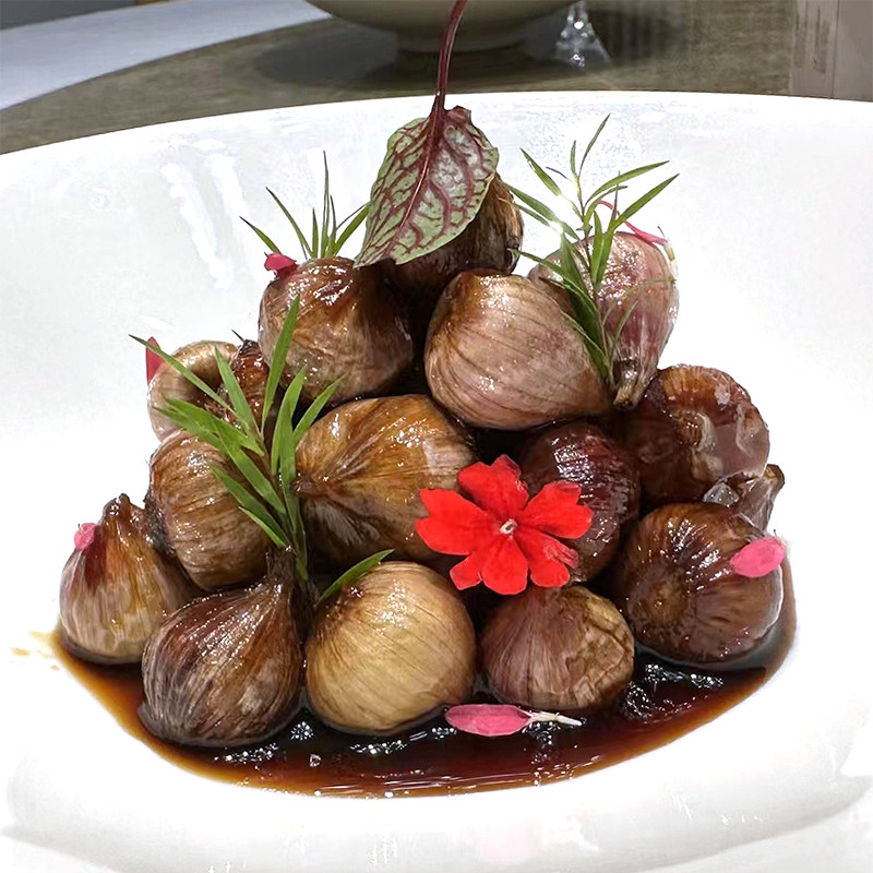 碳烤糯米蒜糖醋独头蒜糖蒜大蒜凉菜蔬菜冷盘凉拌菜食材预制菜即食