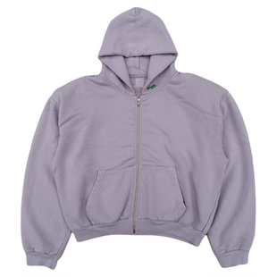 【国内现货】Skylrk 新款美式复古水洗基础拉链连帽卫衣 比伯同款