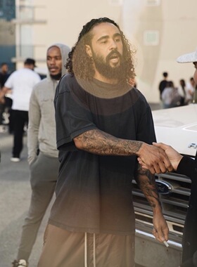 【现货】Askyurself inside out tee 经典复古水洗做旧反穿短袖