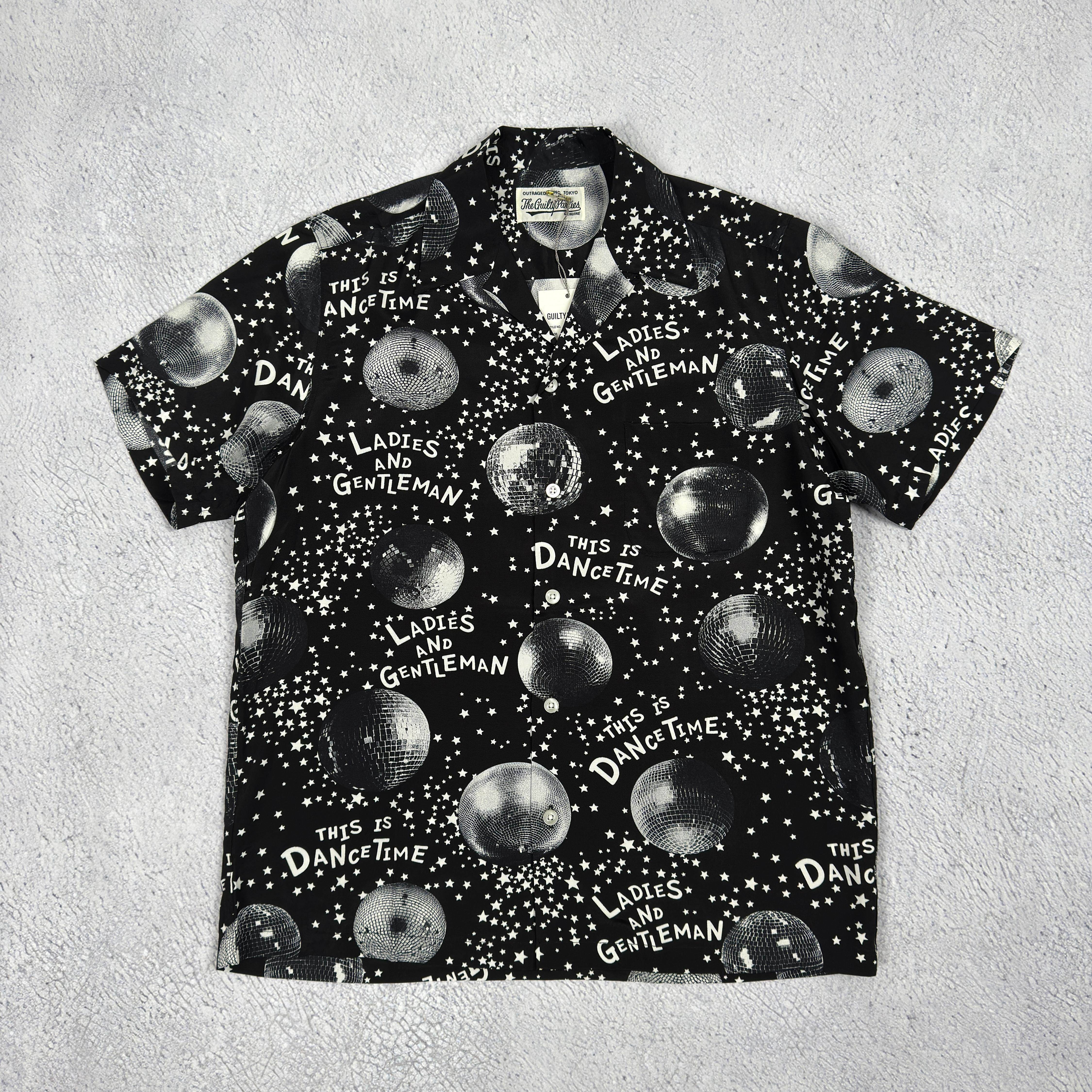 【国内现货】Wacko Maria Mirror Ball Hawallan Shirt 短袖衬衫 - 实物图