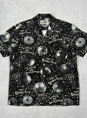 【国内现货】Wacko Maria Mirror Ball Hawallan Shirt 短袖衬衫