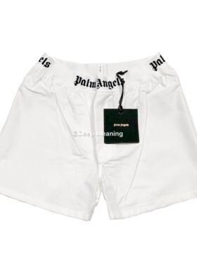 现货 Palm Angels White Oxford Boxers 内裤