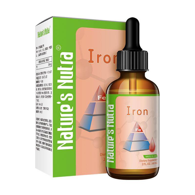 莱思纽卡婴幼儿铁剂宝宝补铁儿童滴剂搭配液体钙补钙增强免疫力