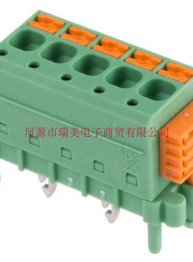 Phoenix菲尼克斯5MM节距5路SDC 2.5/5-PV-5.0-ZB端子块1864066