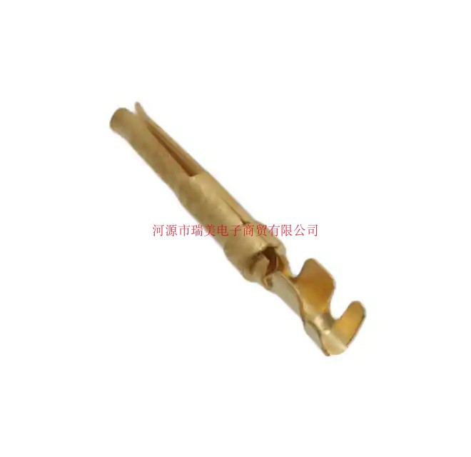 TE泰科AMPLIMITE HDP-20连接器20-24 AWG黄铜镀金母端子1-66504-0