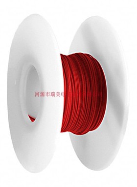 Jonard Tools铜镀银UL1422电线105°C红色24AWG长30.5米R24R-0100
