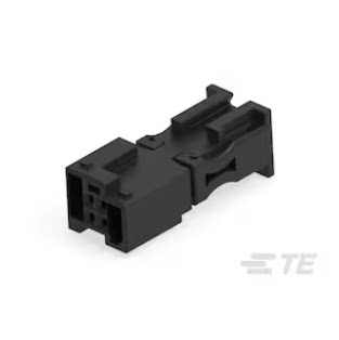 TE泰科4POS,MCON 0.5,REC HSG,UNSLD,COD B 2413554-1