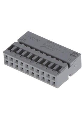 TE泰科Micro Quadlok连接器2排20路2.54MM内芯2-968322-1