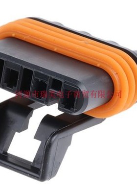 Delphi德尔福Metri-Pack150电缆安装汽车连接器4路黑色母12162144