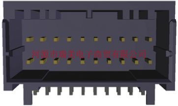 TE泰科PCB针座Dynamic 1000连接器2MM节距2排20路直角1-1827873-0