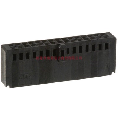 TE泰科电子AMPMODU Mod IV连接器2.54MM节距2排30路插座102387-7