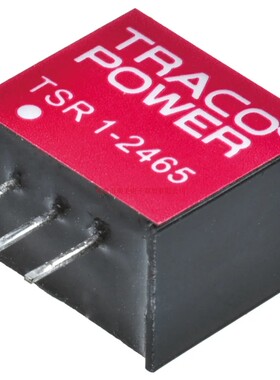 TRACOPOWER降压开关6.5W输出6.5V输入9→36V转换器TSRN 1-2450