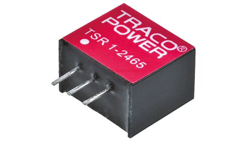TRACOPOWER降压开关6.5W输出6.5V输入9→36V转换器TSRN 1-2450