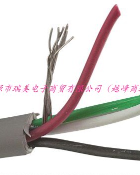 Alpha阿尔法工业电缆2对22AWG屏蔽双绞线60Ω阻抗特性2466L SL005