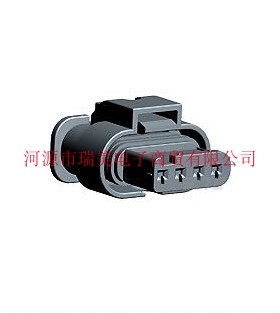 TE泰科MCON 1.2汽车连接器4MM间距1排4路1-1670918-1