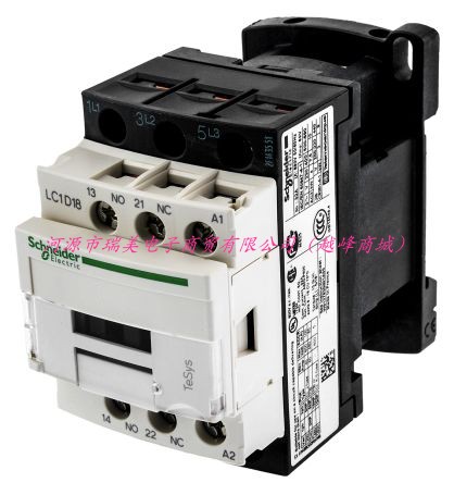 Schneider施耐德LC1D接触器3常开触点LC1D18P7