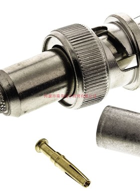 TE泰科SHV射频同轴RG59 A/U RG59/U RG62 A/U连接器插头5051426-5