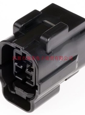 TE泰科Econoseal J Mk II+汽车连接器2行4路黑色公外壳174257-2