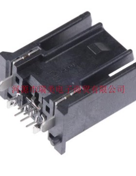 Molex莫仕微型USB连接器HSAUTOLINK公插A型通孔安装104004-0501