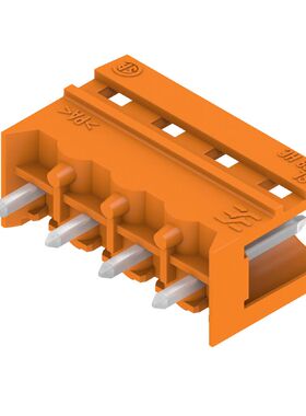 SL5.08HC/04/180 3.2SNORBX连接器1146380000电子元件Weidmüller