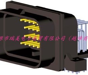 TE泰科SUPERSEAL连接器4行34路通孔母线对板焊接端接6437288-1