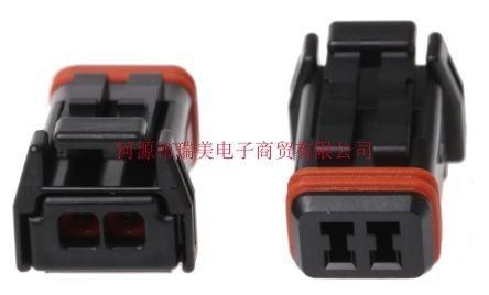 JAE汽车连接器2路2.5MM节距黑色母外壳MX19002S51