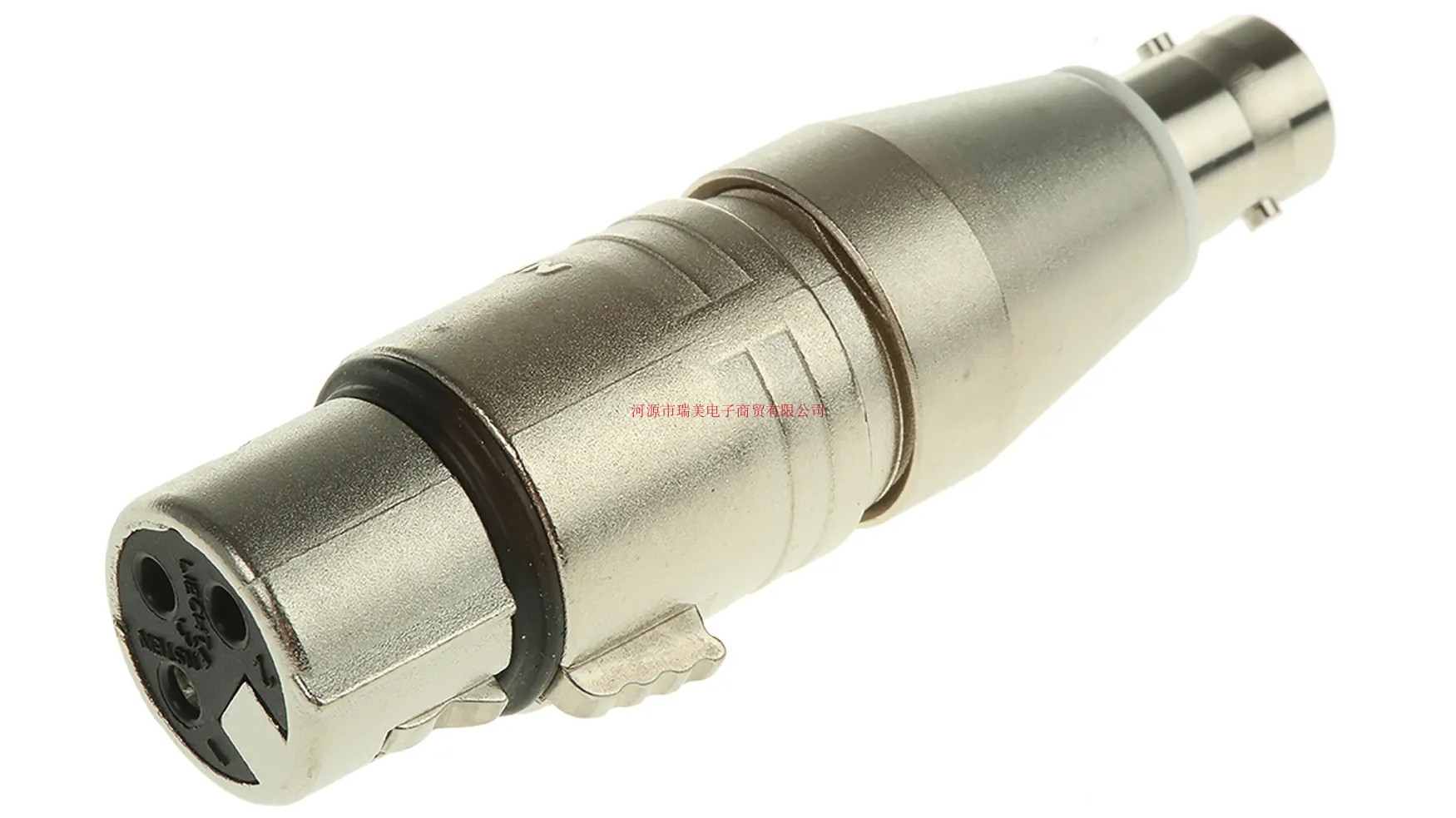 Neutrik优曲克AV适配器3路母至母XLR音频连接器NA2FBNC