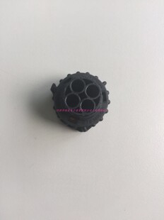 TE泰科连接器DIN72585插座4路母座卡口式1-967325-1